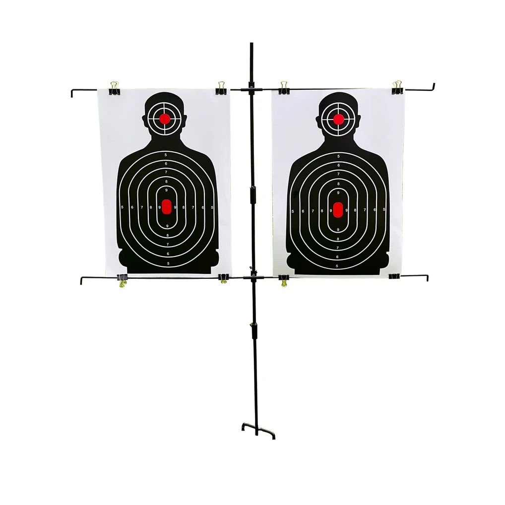 مشبك ورق الهدف العالمي، حامل ورق الهدف المعدني الق...