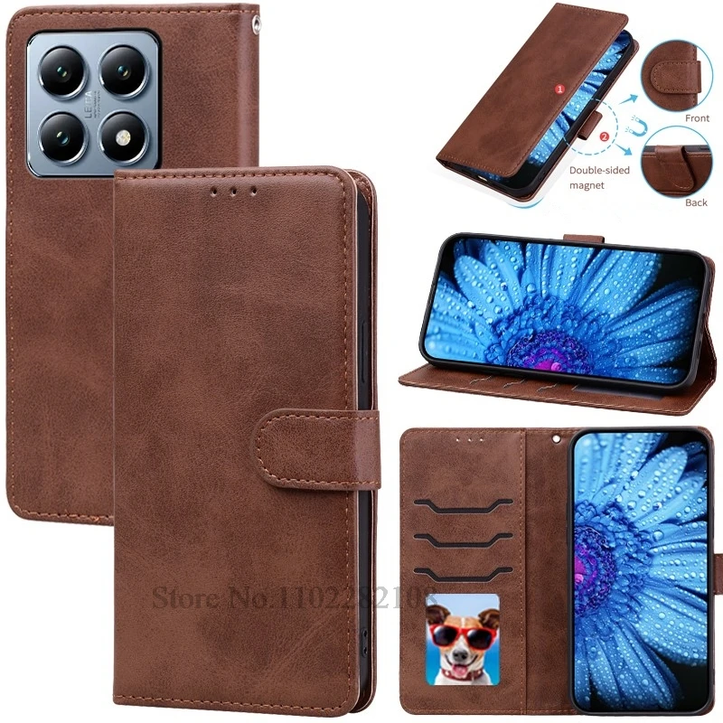 Luxury Flip Leather Wallet Phone Case - Premium Cover Protection