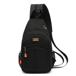 Unisex Multi - Functional Shoulder and Chest Travel Bag (Black)