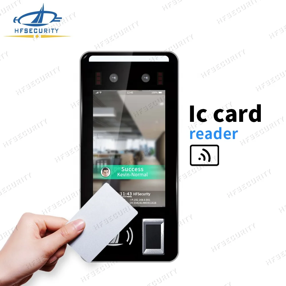 

HFSecurity FR05 Biometric Android Face Fingerprint Access Control For Payroll System Cloud API document Cloud Server