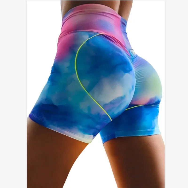 

Sports Shorts for Women High Waist Lift Hip Seamless Gym Yoga Shorts Elastic Push Up Gym Exercise Fitness Shorts Womens Clothing