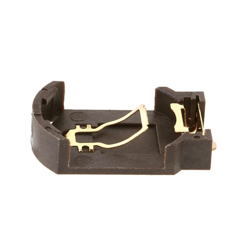 Contenitore Marrone Per Batteria A Bottone Orizzontale Cr2032 Da 20 Pezzi