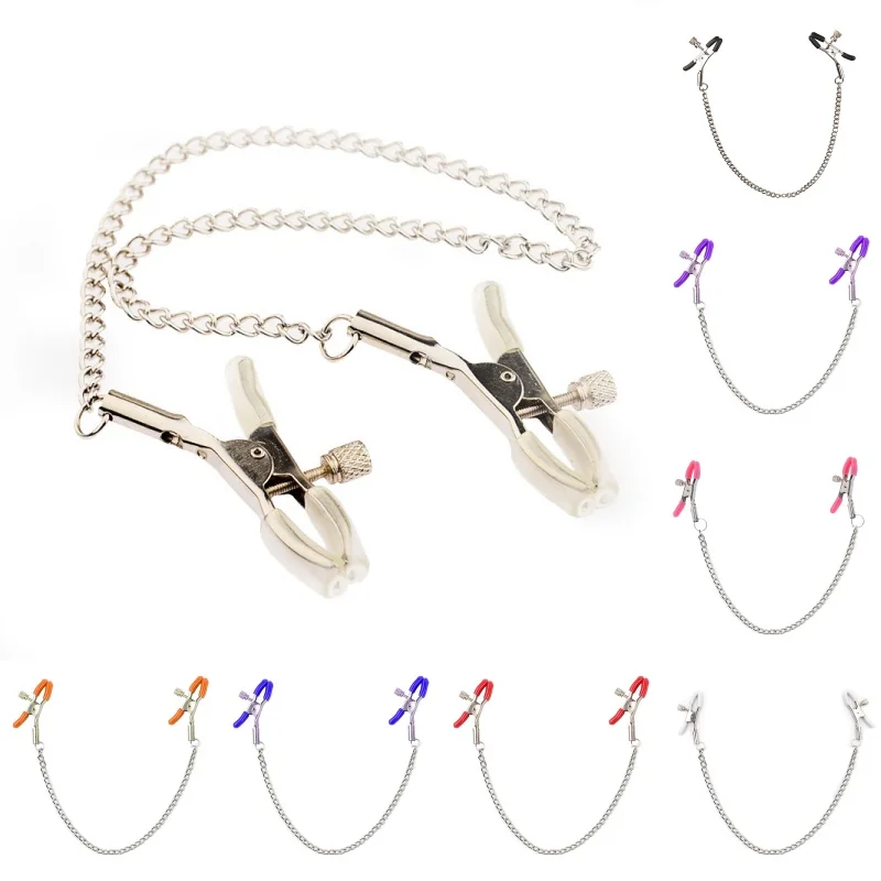 Multiple Colors Nipple Clip Stimulator Accessories Bdsm Clitoris Clamps Slave Adult Games Breast Cheap Sex Toys For Women Couple Nipple Clips Sex Toys