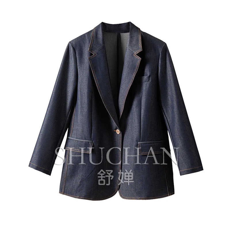 summer 2024 blazer mujer  casacos de inverno feminino  POLYESTER  SPANDEX  Viscose  female blazers jacket