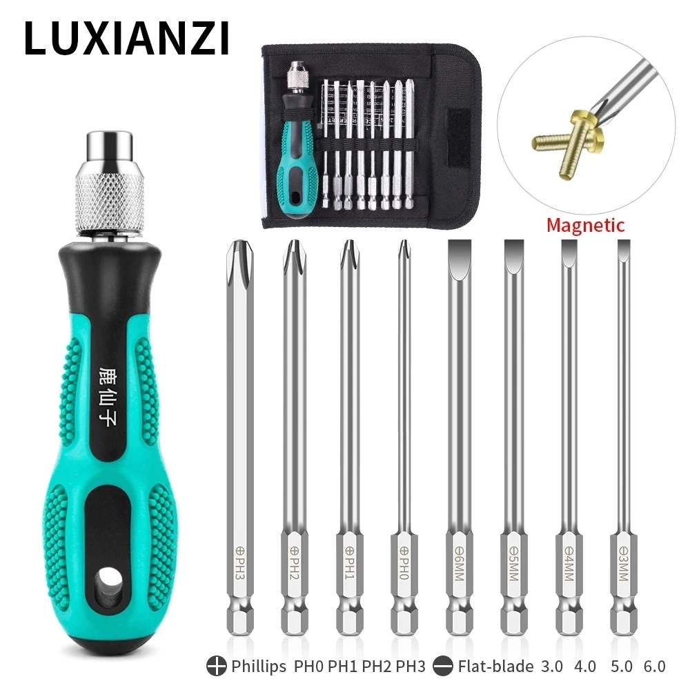 61pc Ratchet Screwdriver Sets, JENABOM Precision Magnetic Screwdriver Bit Set With Ratchet Handle, Repair Tool Kits With Torx & Small Multi Bits...
