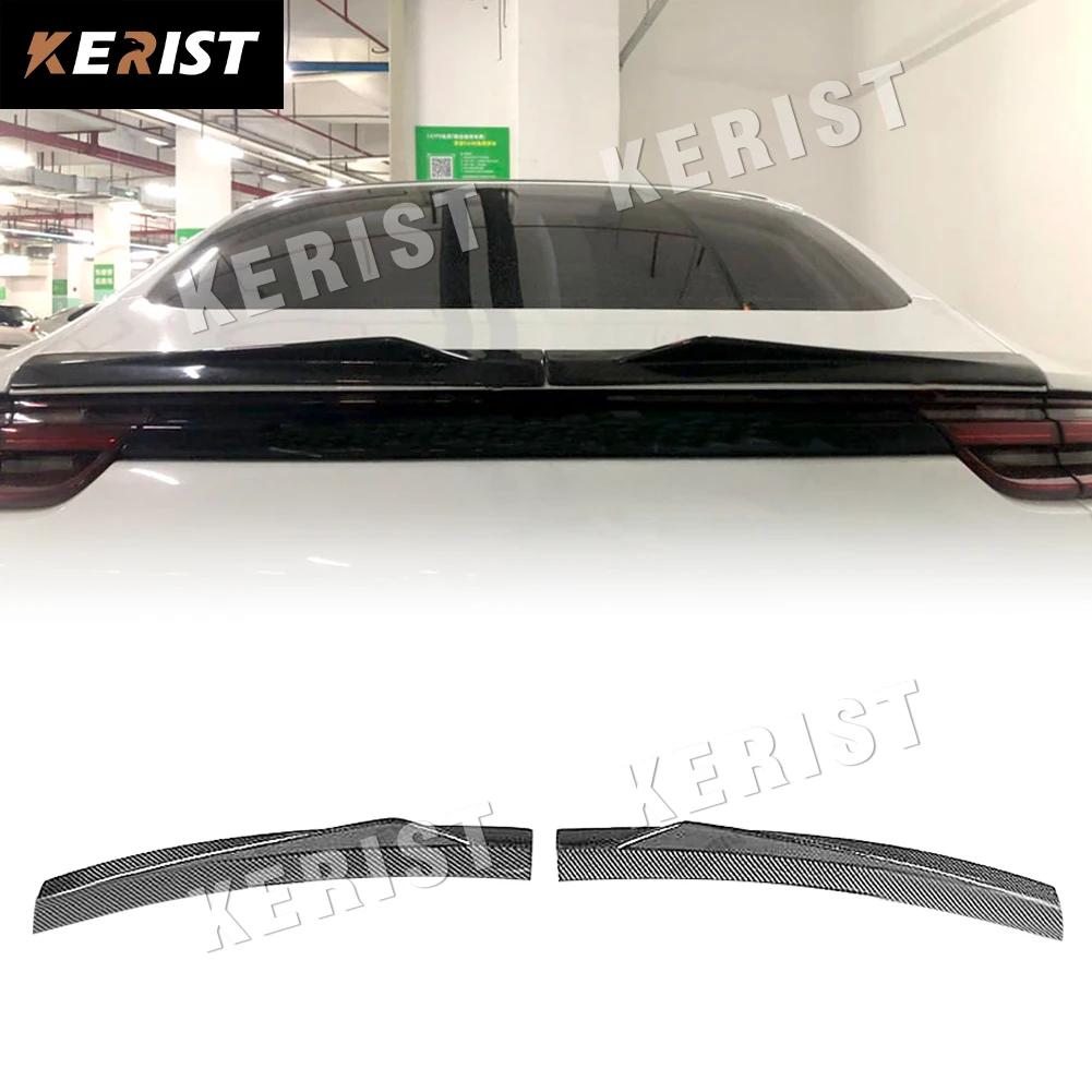 Per Porsche Panamera 971 2017-2019 Posteriore Ala In Fibra Di Carbonio Spoiler Posteriore