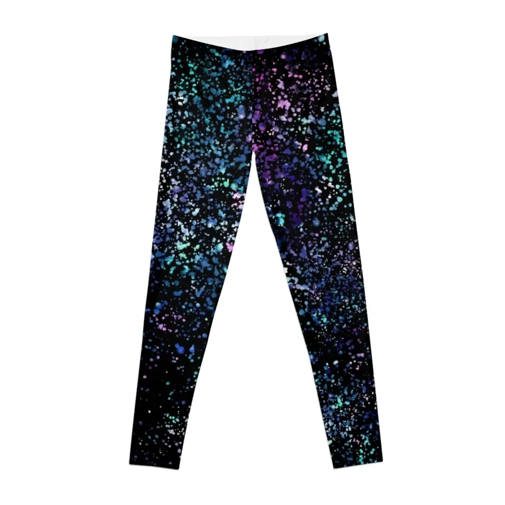 

glittery, sparkles, bright pattern Leggings sport set exercise clothing for Fitness clothing push up tights for Womens Leggings