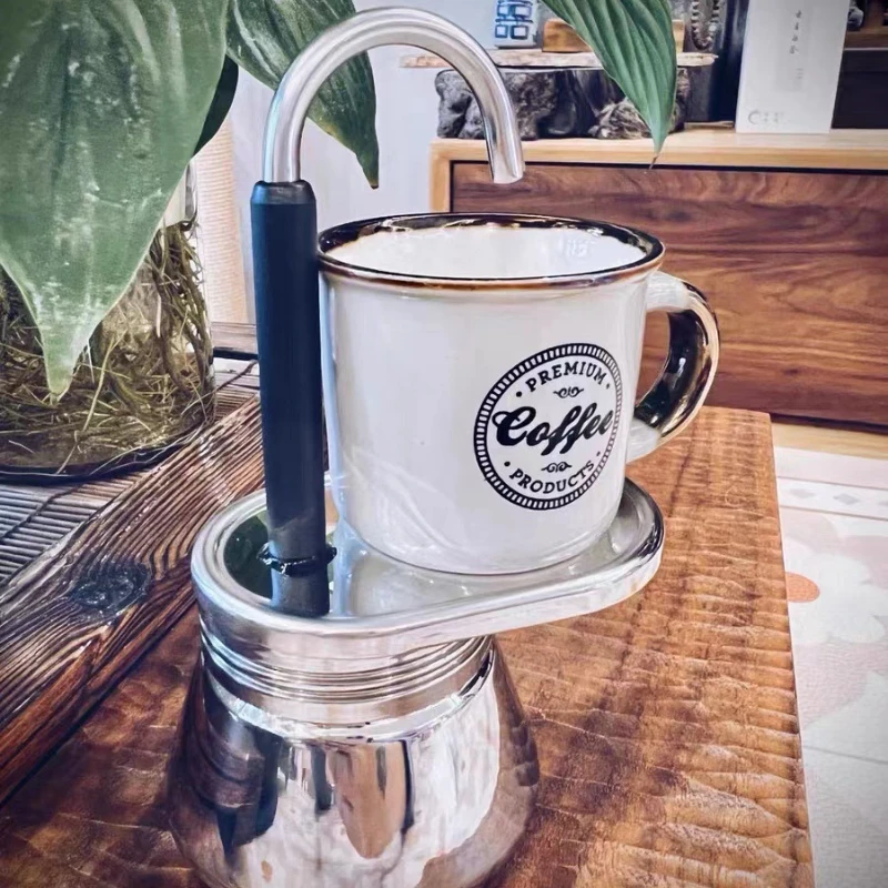 50ml/100ml/300ml Moka Pot 304 Stainless Steel Italian Coffee Maker Espresso Mini Hand Pour Coffee Appliances Kitchen Tools