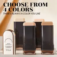 Bâton de fond de teint anti-cernes imperméable avec brosse, tout-en-un, longue durée, contrôle de l'huile, maquillage éclaircissant, finition mate naturelle 1