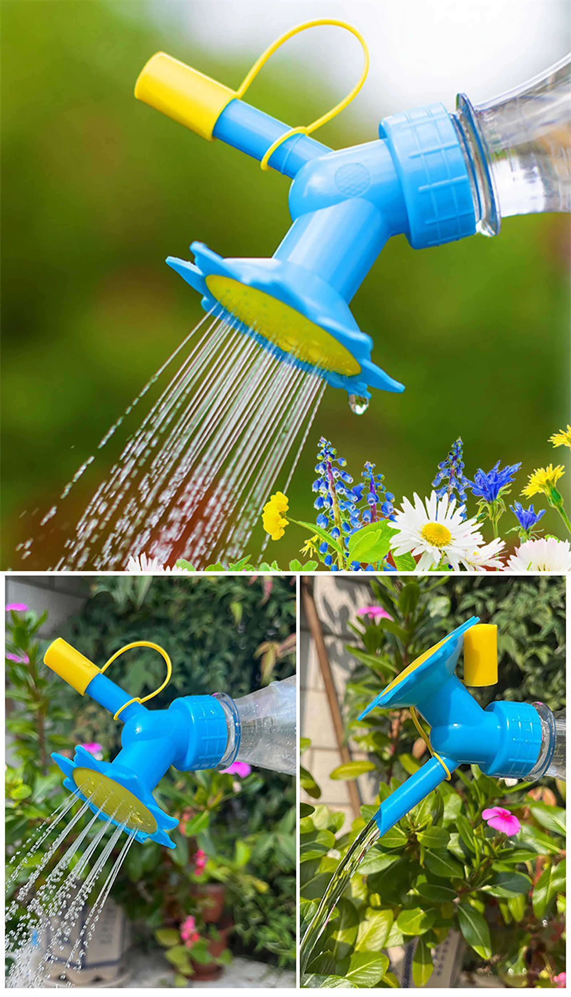 2 In 1 Plastic Sprinkler Nozzle
