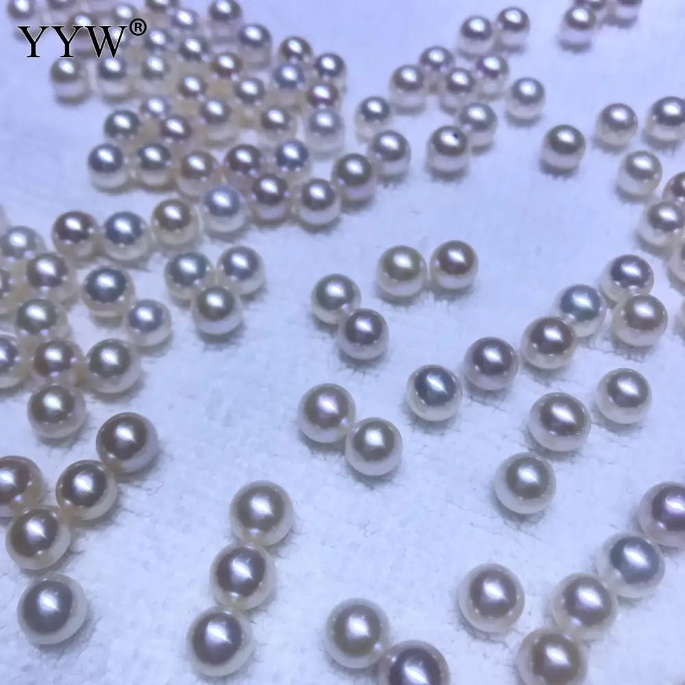 5PCs/Lot Natural Freshwater Pearl Loose Beads 100% Natural Pearls 2-12.5mm Jewelry Making for DIY Necklace Earrings Accessories