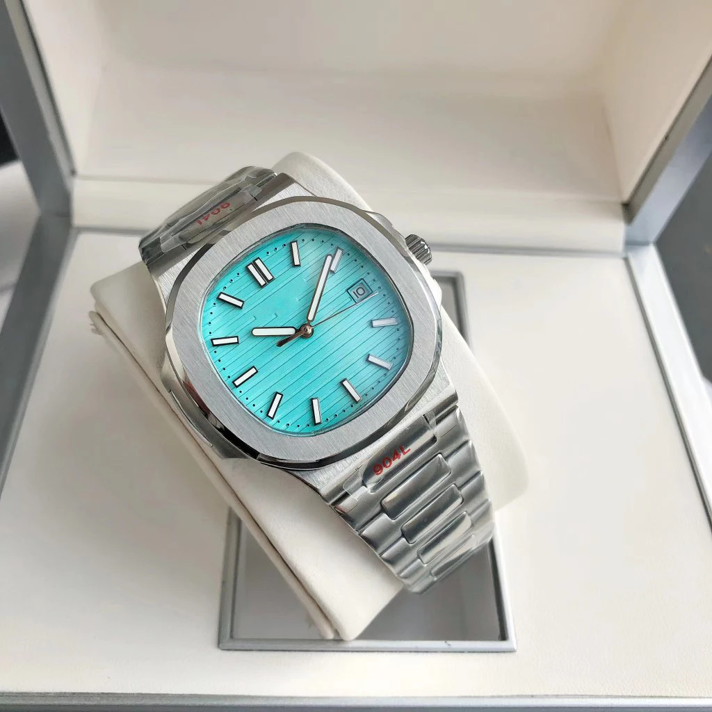 

AAA Luxury Top Brand Fashion Square Dial 904l Stainless Steel Automatic Mechanical Calendar Luminous Men Watch Male woman Clock