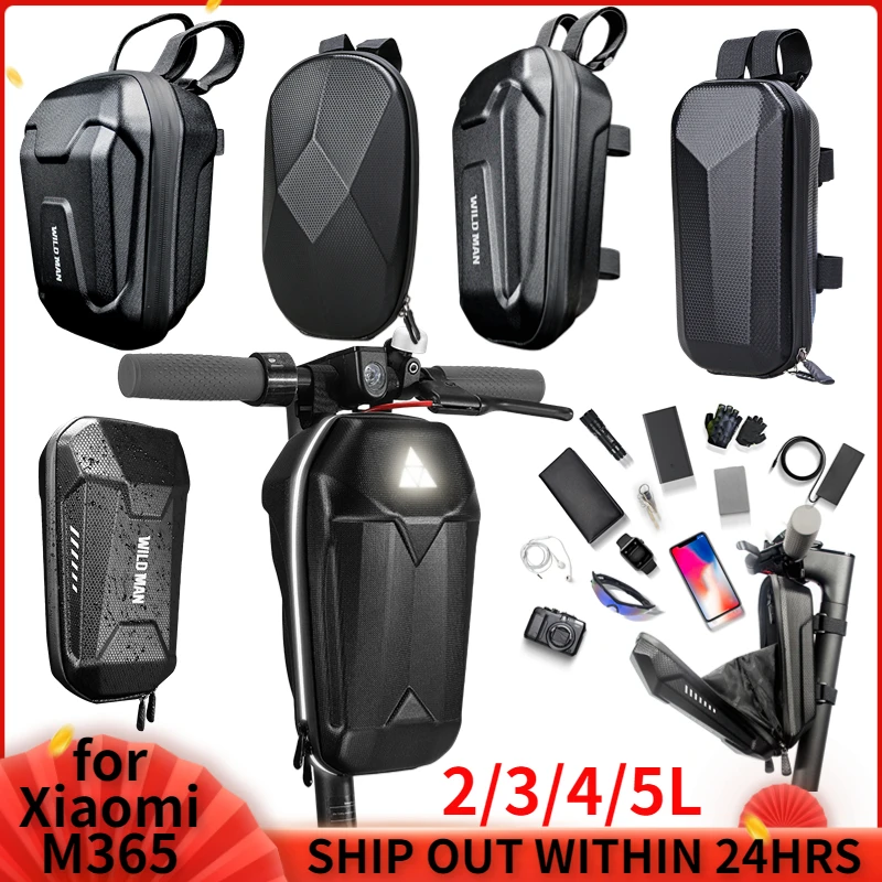 Sacoche avant universelle pour scooter électrique Xiaomi M365, cadre de  tube supérieur, sacoche de vélo VTT, accessoire de scooter, 2-5L -  AliExpress