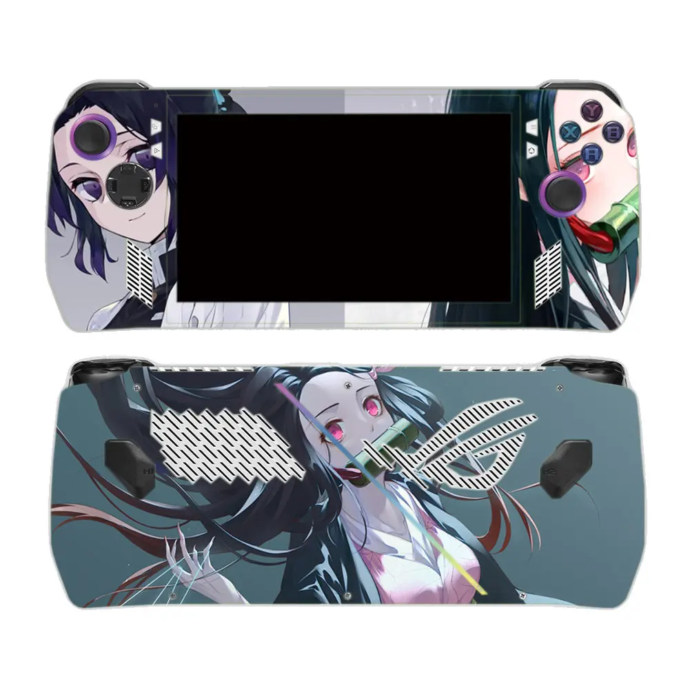 Rog Ally를 위한 소녀 디자인 PVC 스킨 Rog Ally 비닐 스킨 스티커 ROG Ally를 위한 보호 스킨 스티커 rog ally 스킨