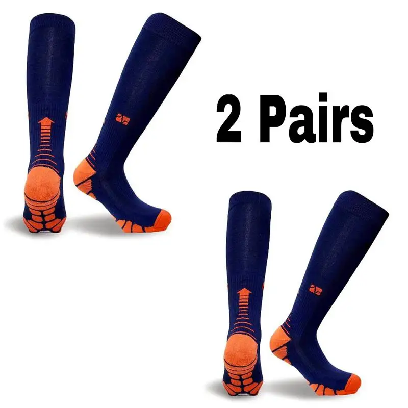 2/3/4 pares de calcetines de compresión para correr para hombres aptos para venas varicosas medias de fútbol 30 Mmhg calcetines deportivos atléticos para hombres y mujeres