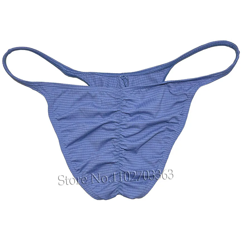 Men's Full Coverage Brazilian Bikini Underwear Second Skin Feel Sexy and Comfortable Briefs for Everyday and Home Wear
