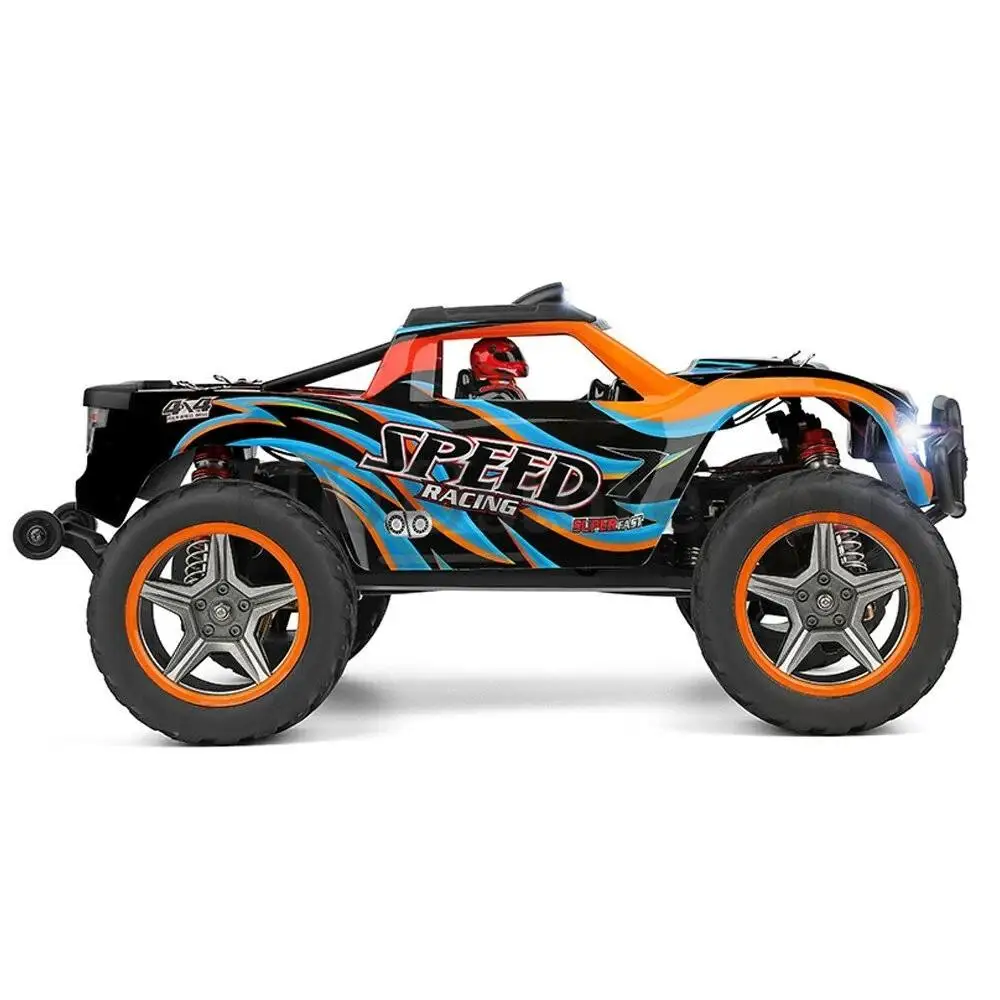 Wltoys 104009 1/10 Scale 2.4G Brushed RC Car 4WD High Speed Vehicle Models 45km/h RTR Truck Buggy Toys Adults Children Gifts 3