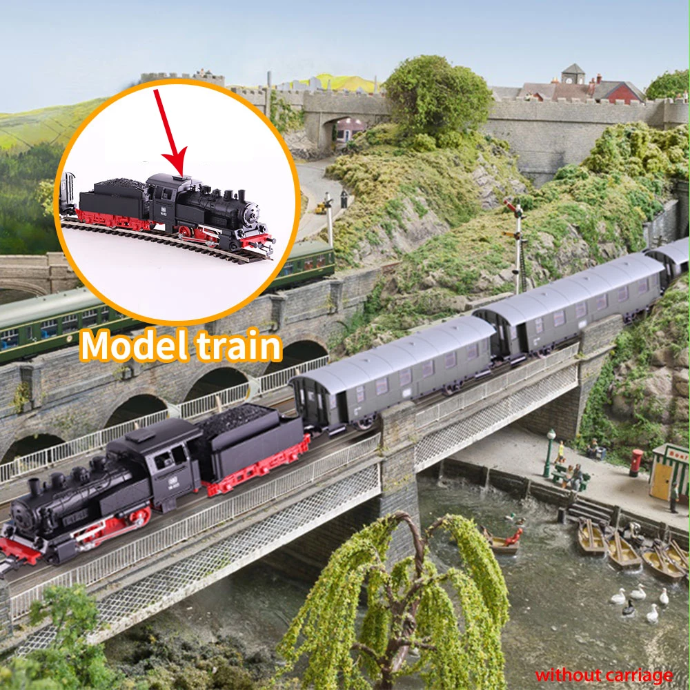 HO modelo de tren de vapor a escala 1:87, eléctricos clásicos DIY, de aleación plástico, juguetes para niños _ - AliExpress Mobile