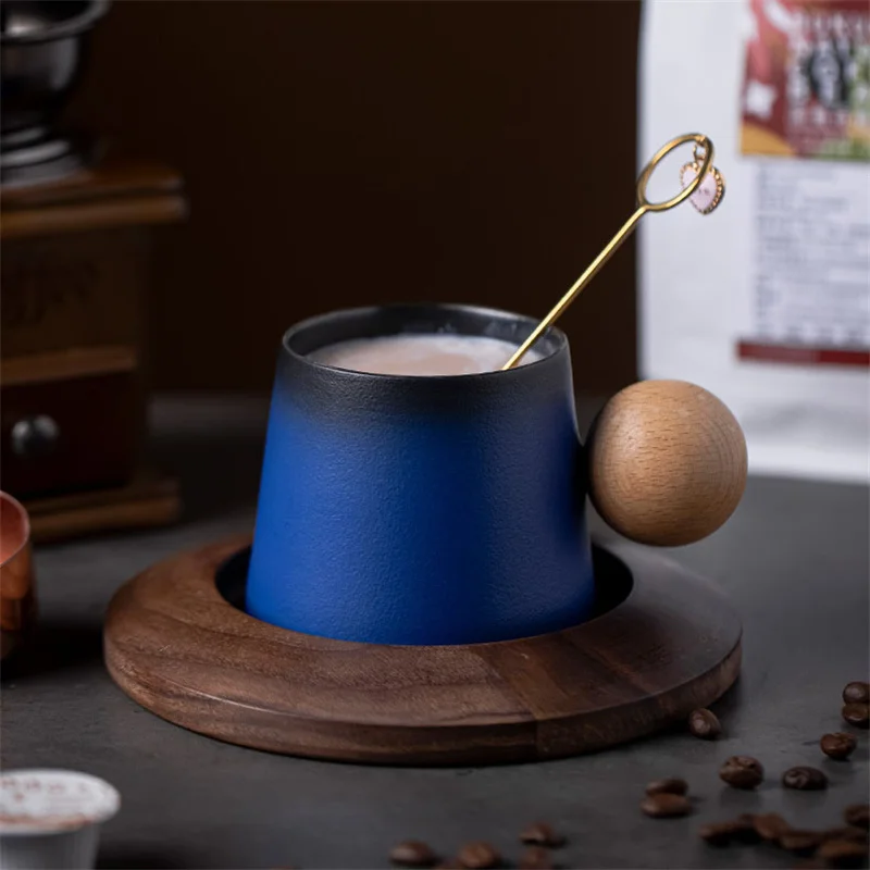 

Керамическая кофейная кружка с ручкой, 200 мл