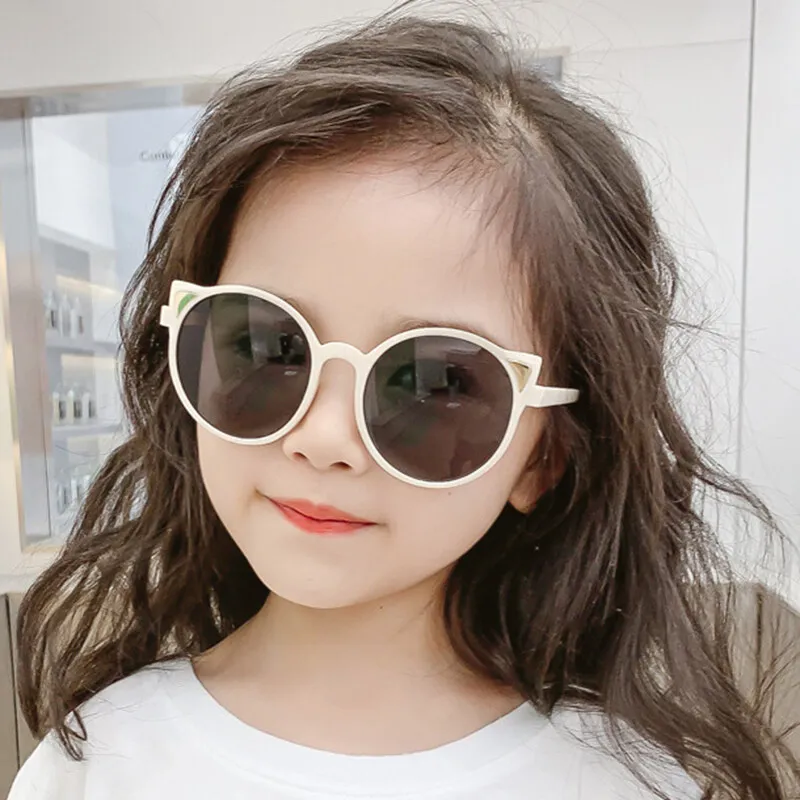 Children's Sunglasses Fashion Cat Ears Sunglasses Children's Glasses