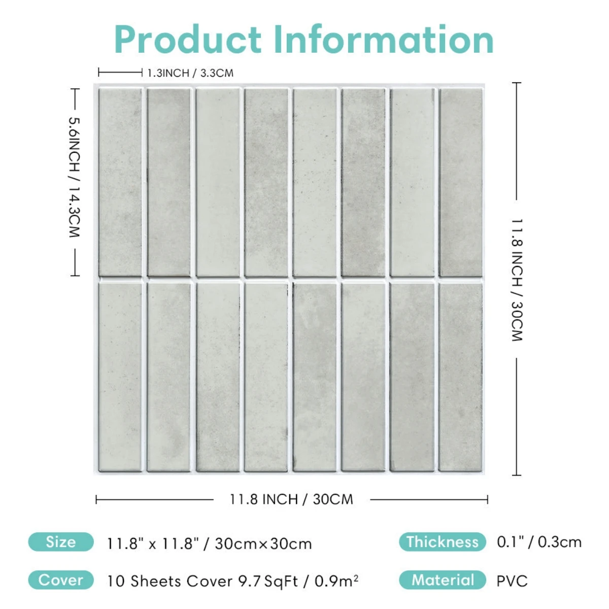 Decorative 3D Tile Sticker Self-adhesive 3D Wall Panel Peel and Stick Tile Backsplash Kitchen Waterproof Wall Sticker 1/10pcs 3d wallboard 3d tile sticker