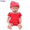IVITA 100% Silicone Reborn Baby Dolls Painted Realistic Baby Doll Lifelike Newborn Wholesale Toys for Children Christmas Gift 4