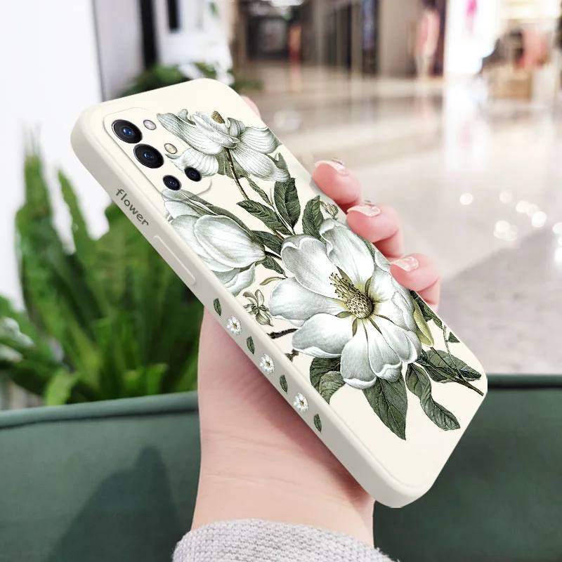 Wild Flowers Liquid Silicone Phone Case