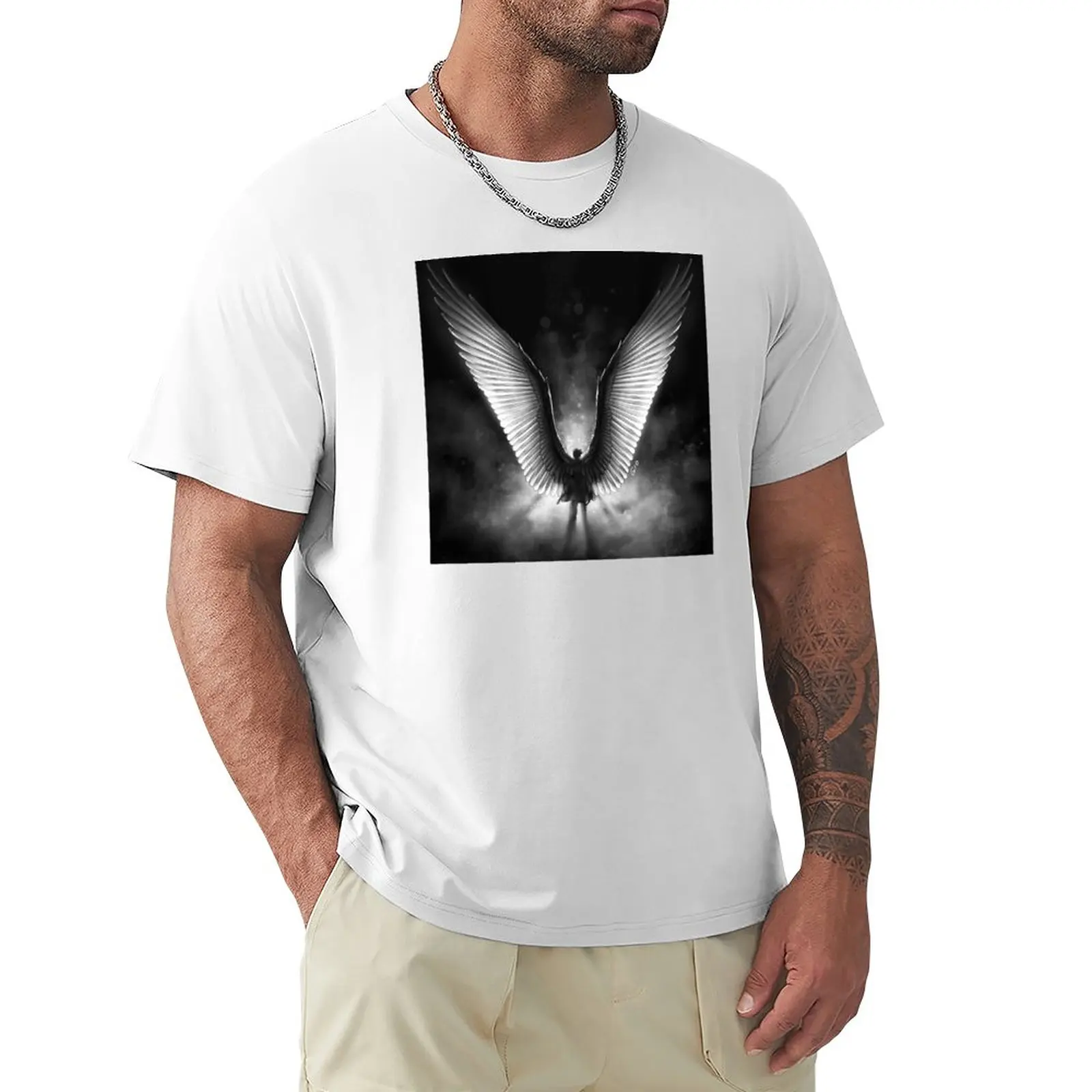 

Wings T-Shirt blacks plus size tops t shirts for men pack