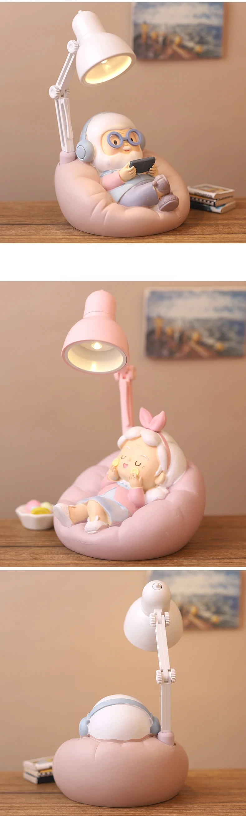 Kawaii Lovely Sweet Couple Lamp - Limited Edition