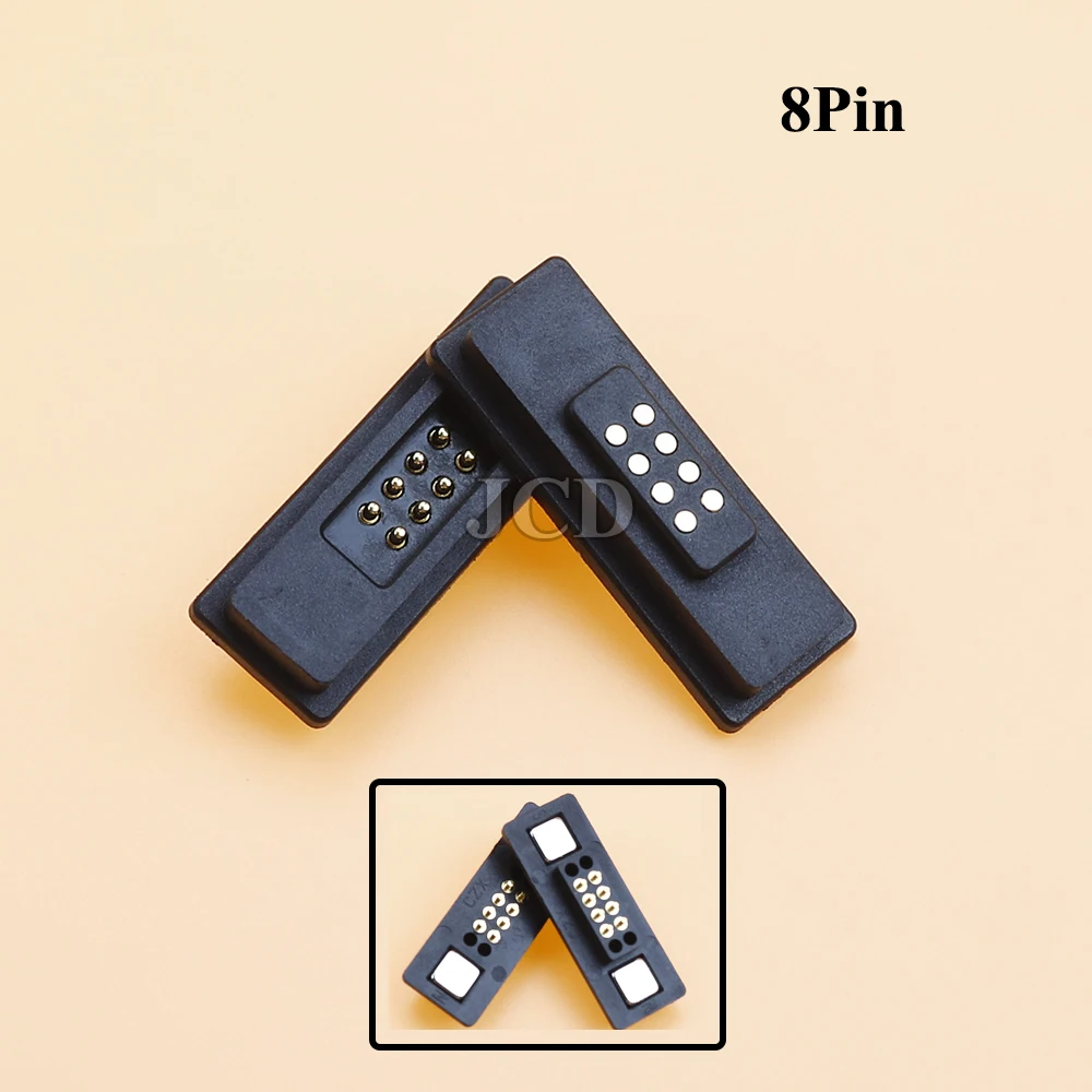 Waterproof Magnetic Pogo Pin Connector - 2A Male Female Spring Loaded DC Power Socket