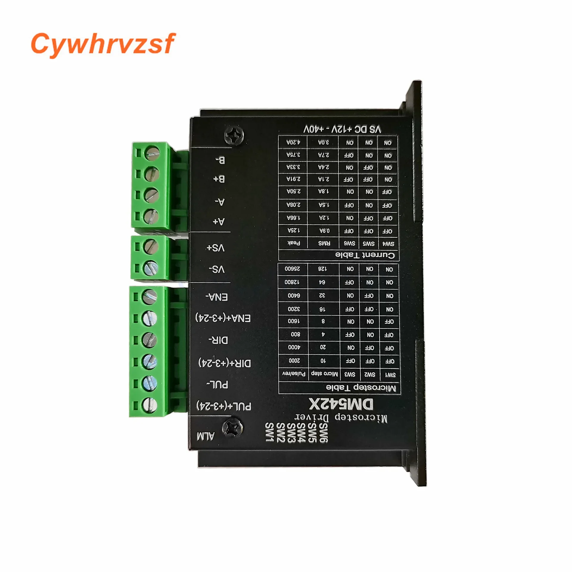 

Драйвер шагового двигателя DM542X Digital DSP 42/57, 128 А, серия с низким уровнем шума и низким напряжением