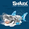 Electric Universal Shark Swing LED Music Walking Educational Funny Interactive Early Toys For Kids Car Birthday Children Gift 2