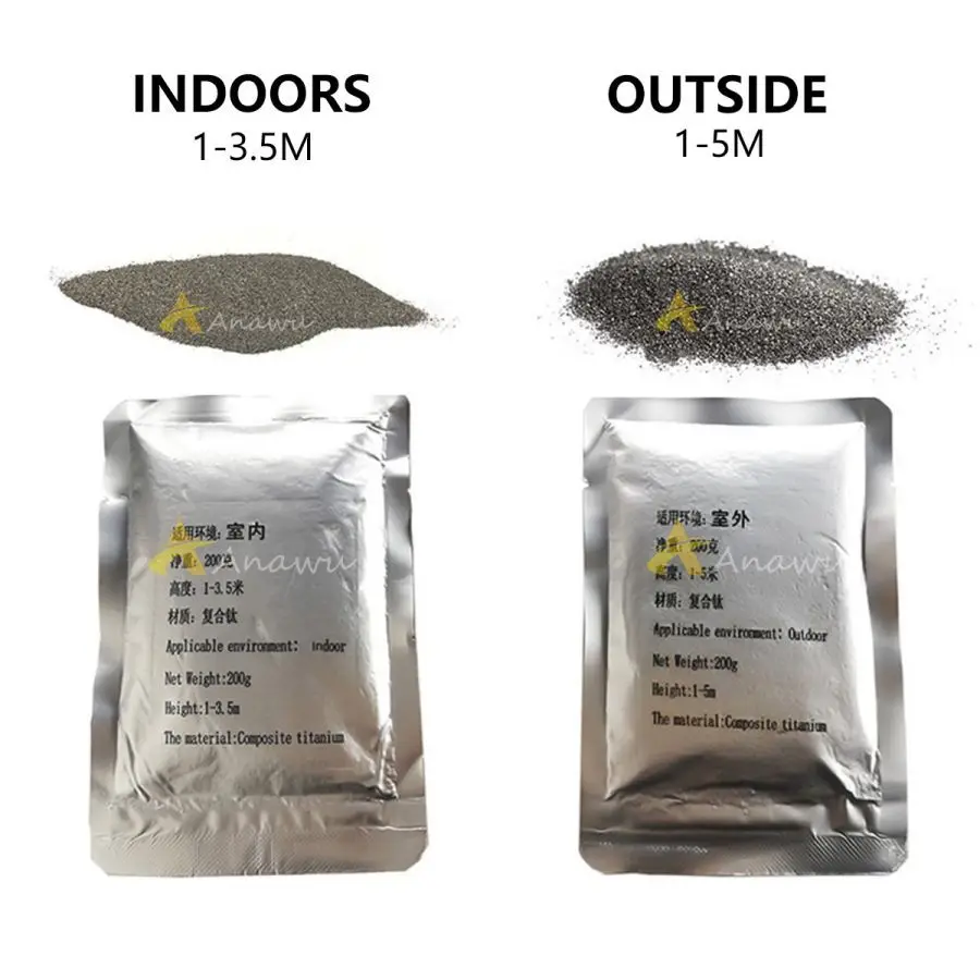 Ti Powder for Stage Cold Spark Fountain Machine MSDS Certification Spark Powder for Indoor and outdoor Party 200g Wedding 1-200 Cold Spark Powder