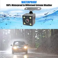 Reversing camera HD night market 5-pin 12-lamp waterproof and anti-howling color reversing video - Image 5
