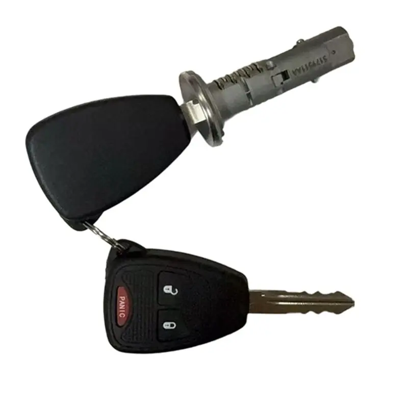 자동차 점화 잠금 실린더 교체(리모트 키 2개 포함) 05057297AJ 68054822A..