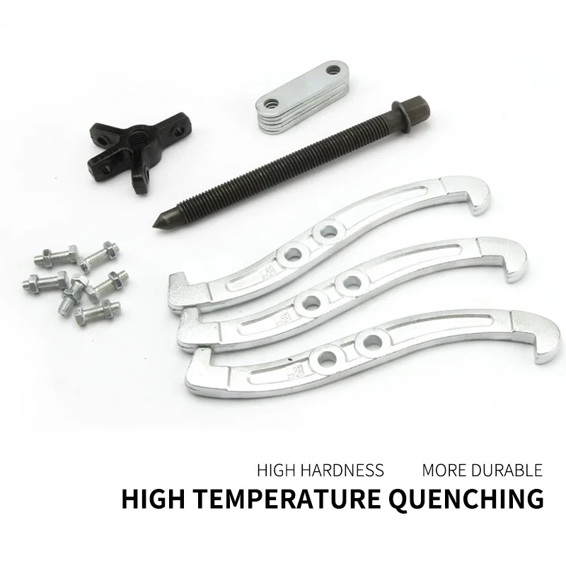 Three Jaw Puller 3" 4" 6" inch Heavy Duty Three-jaw Puller 3 Legs Bearing Removal Tool Hub Auto Gear Puller Triangle Small