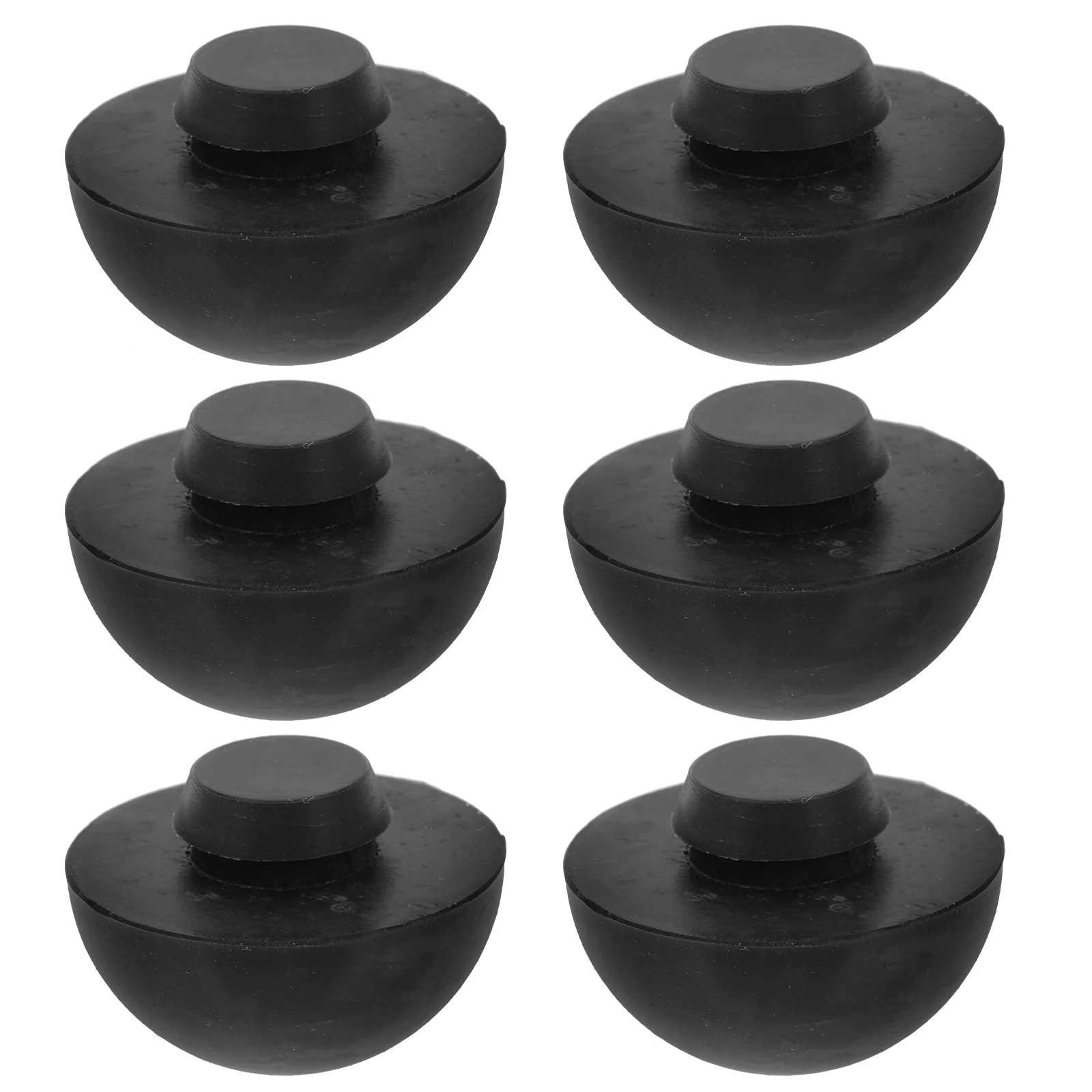 

6 Pcs Hollowing Drum Rubber Stopper Stable Ethereal Support Feet Tongue Accessories Foot Pad Accessory Supports Pads Plug