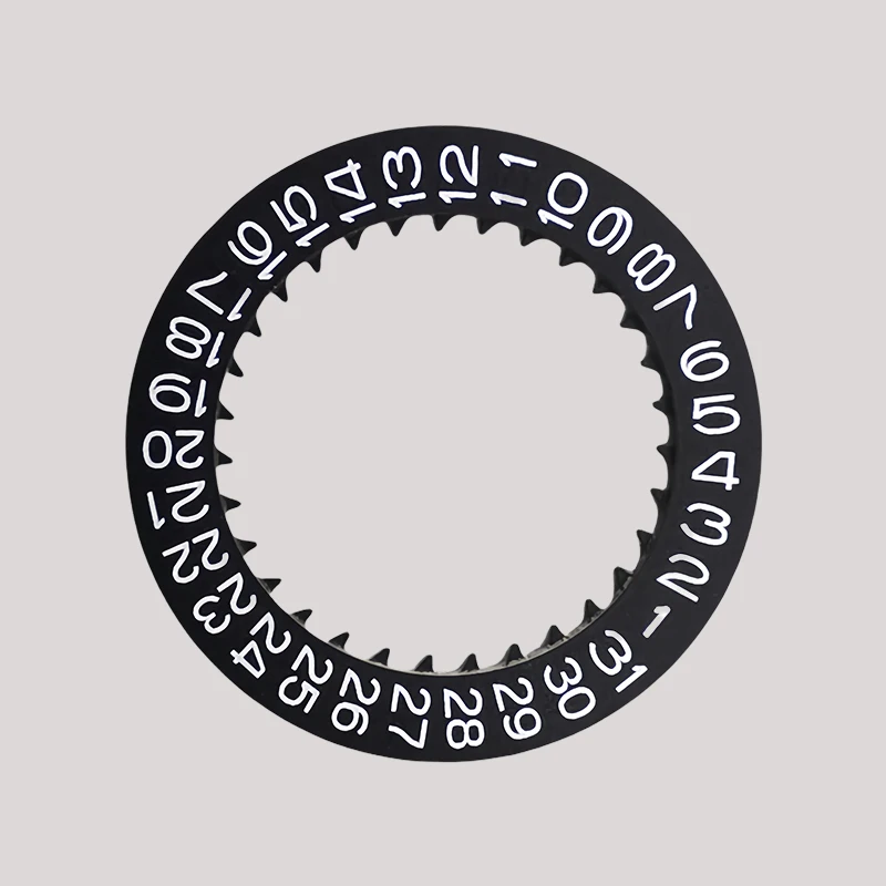 Automatic Mechanical Day Date Dial Wheel - Red, Blue, Black 세트
