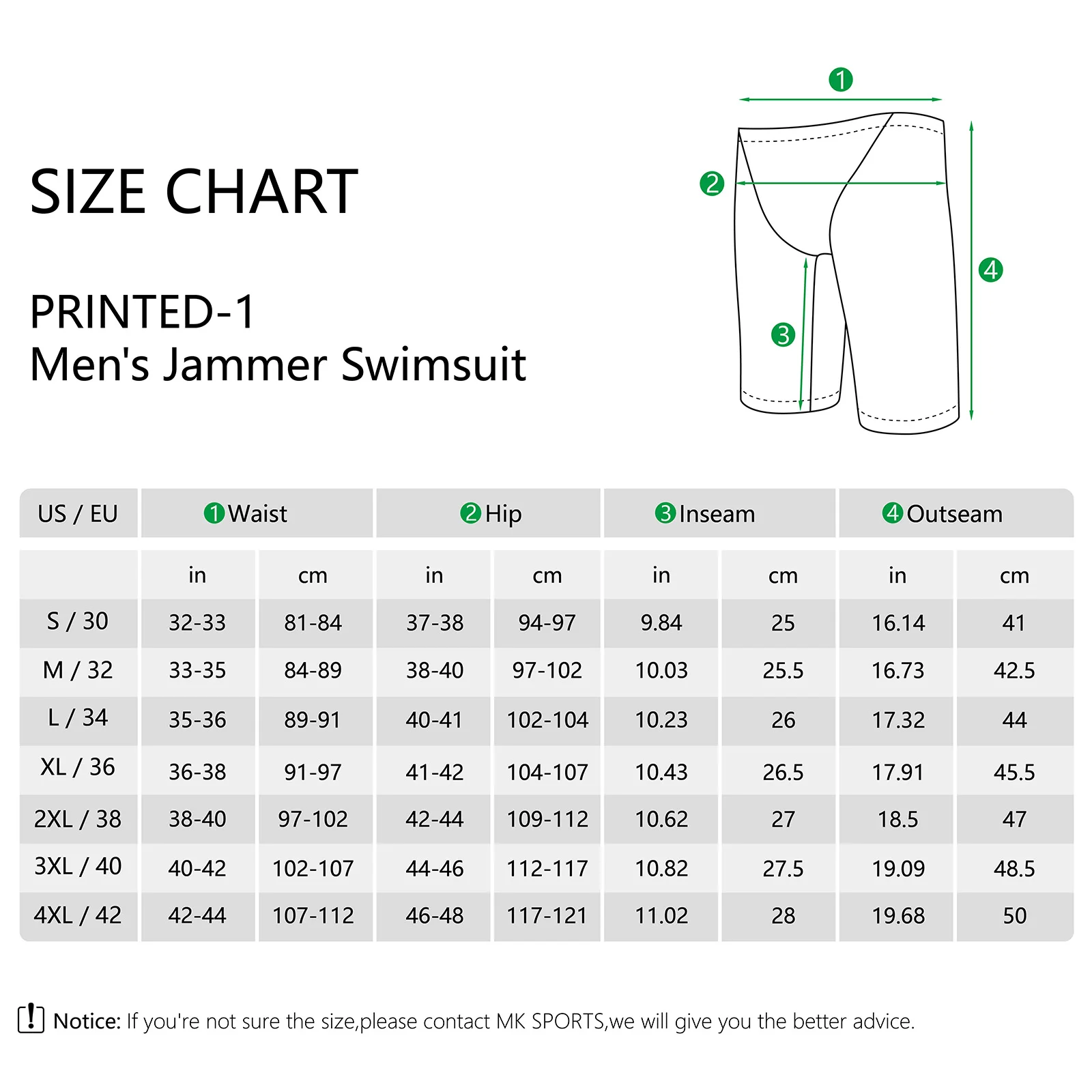 MY KILOMETRE Jammers For Men Size S To 4XL Swim Jammer Swimsuit For Practice Swimwear Men Team Suit Athletic Swimming Shorts