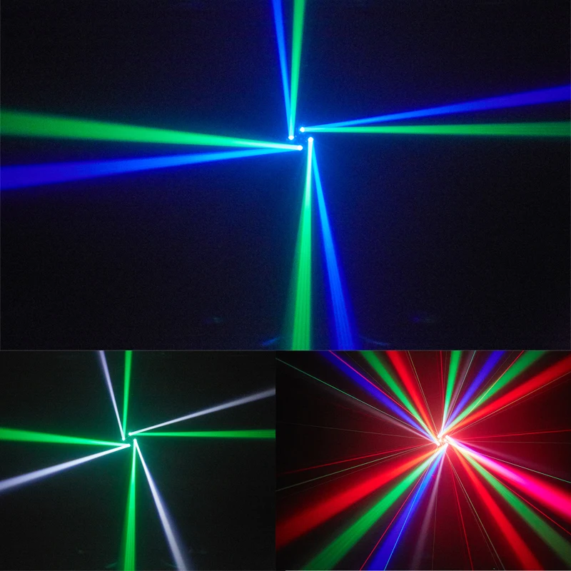 48W LED Moving Head Light - Colorful DMX512 Laser for DJ Party