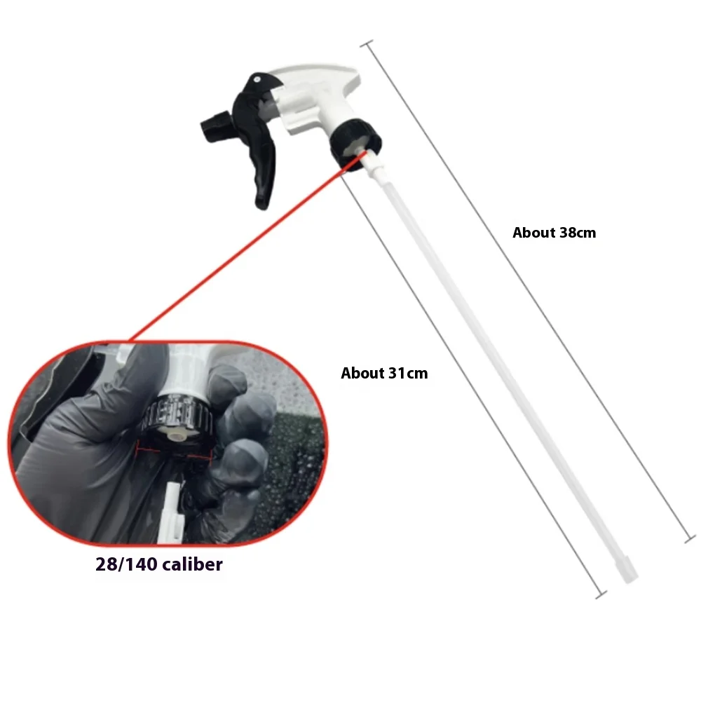 360° non-leaking pressure nozzle "T" pressure nozzle is suitable for car cleaning, home watering, atomizing disinfection 6