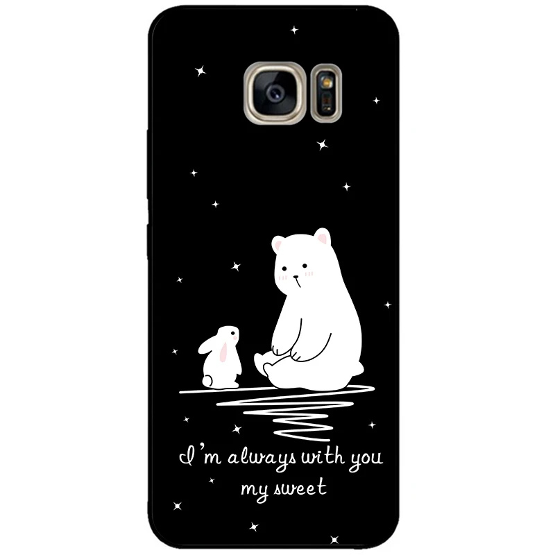 Cute Pattern Soft TPU Silicone Phone Case – Stylish Back Cover Bumper