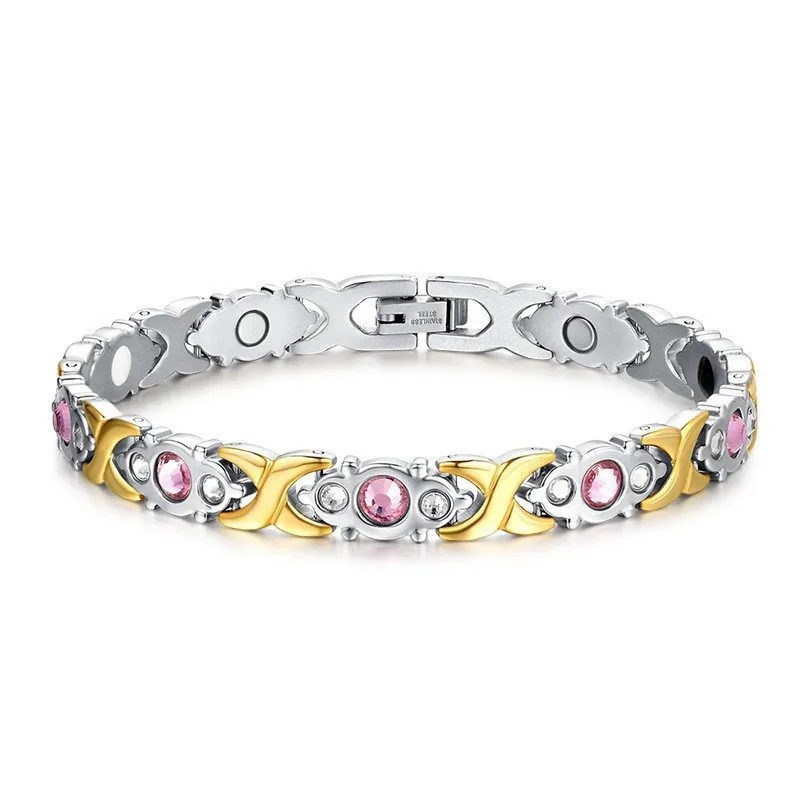 4-Color Twisted Magnetic Bangle Bracelet 2