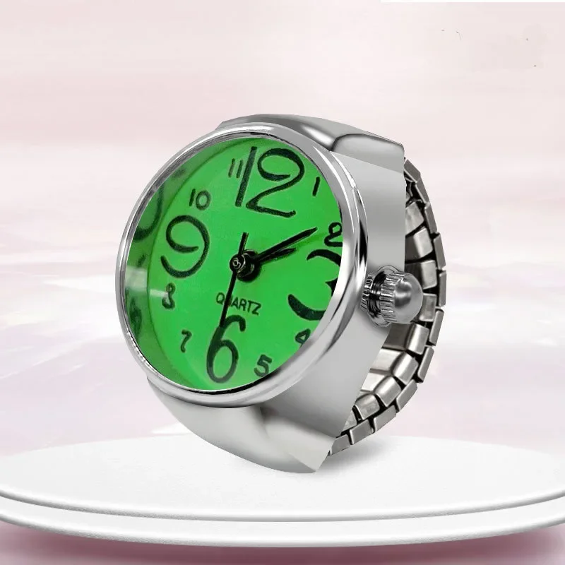 Personalized men's and women's finger watches hot selling couple ring watches Korean version fashion