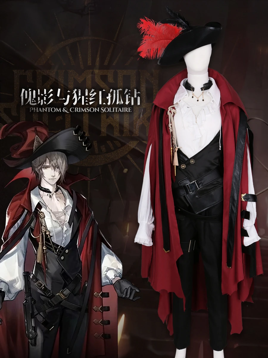 Anime Game Arknights Phantom Battle Dress Party Handsome Uniforms Cosplay  Costume Halloween Carnival Men Free Shipping 2022 New| | - AliExpress