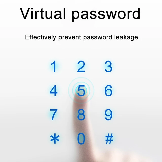Electronic Smart Door Lock Biometric Fingerprint Padlock TUYA/TTLOCK APP Portable Keyless Quick Unlock Anti-Theft Password Lock 6