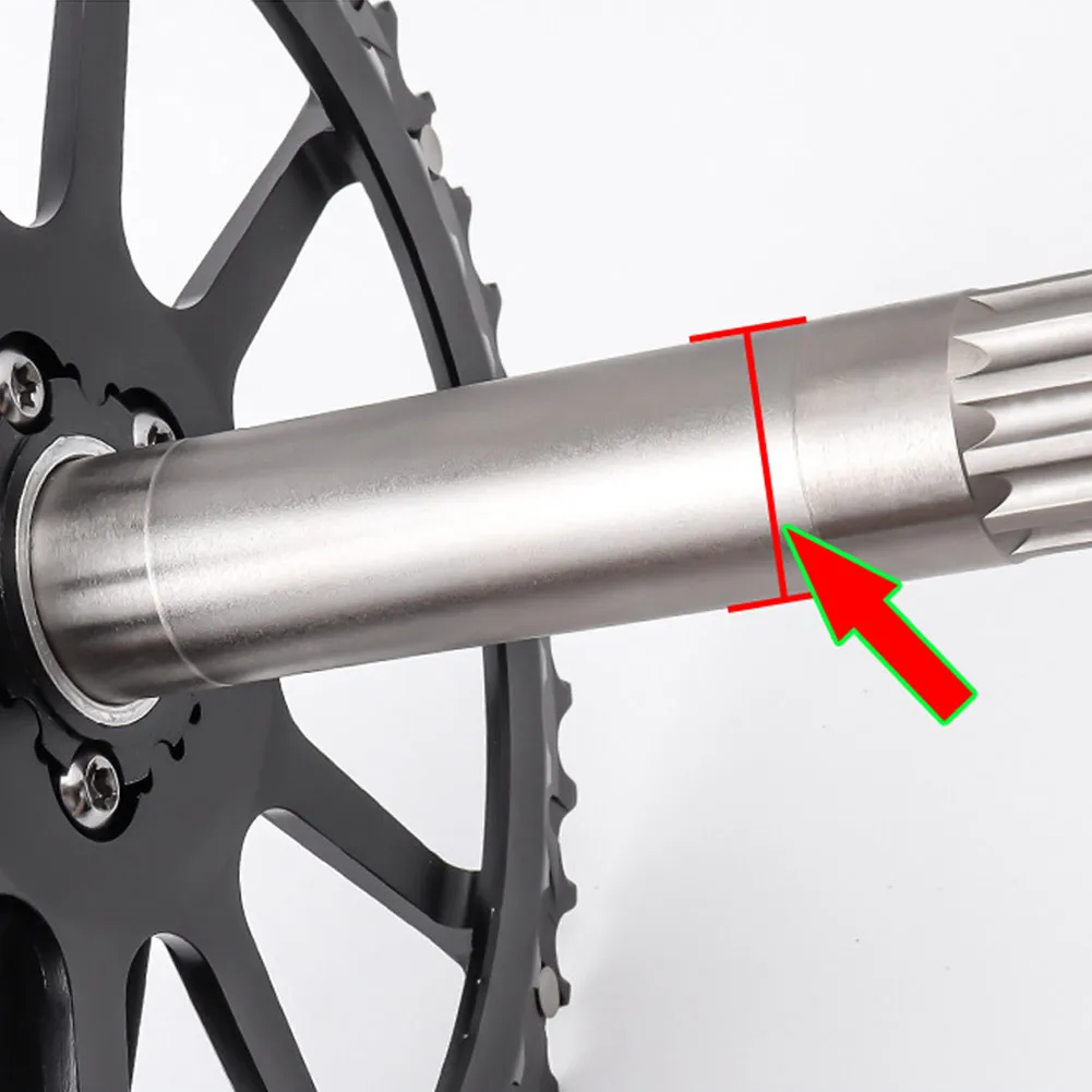 6 stücke 24/29/30mm Fahrrad Tretlager Kurbelgarnitur Unterlegscheibe Aluminium Legierung Für BB86/91/92/BB30 PF30 Kurbel Kurbelgarnitur Boden Spacer – Detail 7