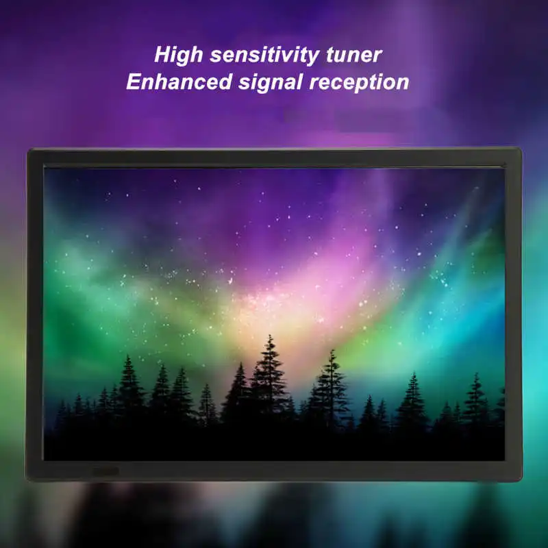 15.4 Inch Digital Television Multifunction Support 1080P Video Rechargeable Portable TV EU Plug 110-220V Leadstar