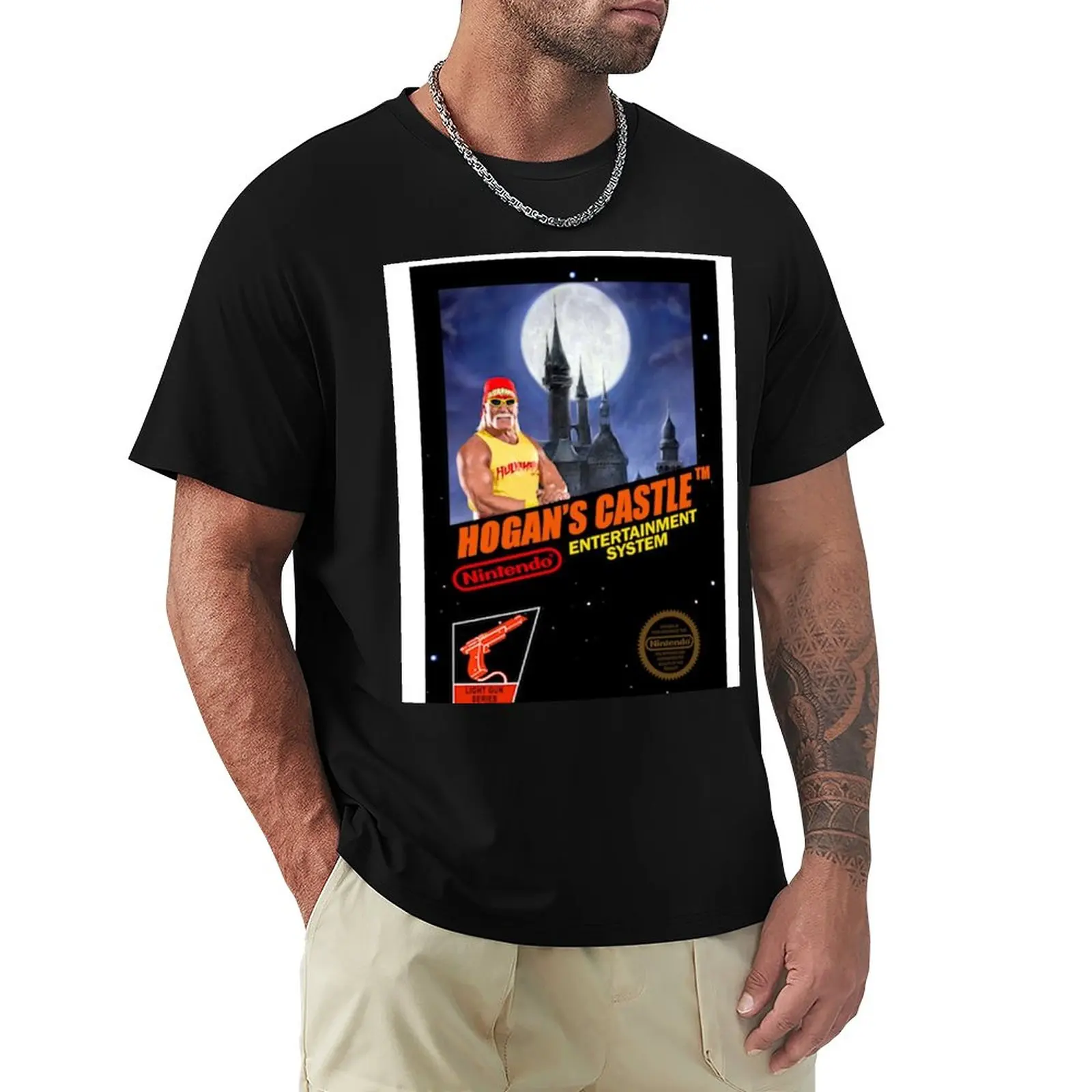 

Hogan's Castle T-Shirt plus size tops sweat shirts mens funny t shirts
