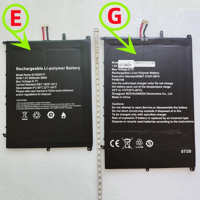 Ultraportabil Bateria do Portátil para Iris Nb241 28140168 32105113×2-i1502hg 34160201p F15s Teclast F7s Lenovo U144s